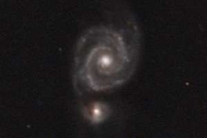 Whirlpool Galaxy (M 51) - March 8, 2025, 8:30 p.m.