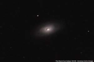 The Black Eye Galaxy (M 64) - March 8, 2025, 9:00 p.m.