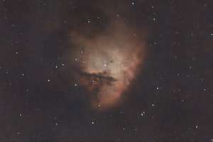 Pacman Nebula (SH2-184) - February 23, 2025, 12:01 a.m.