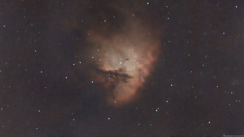 Pacman Nebula (SH2-184) - 2025-02-2300:01:00